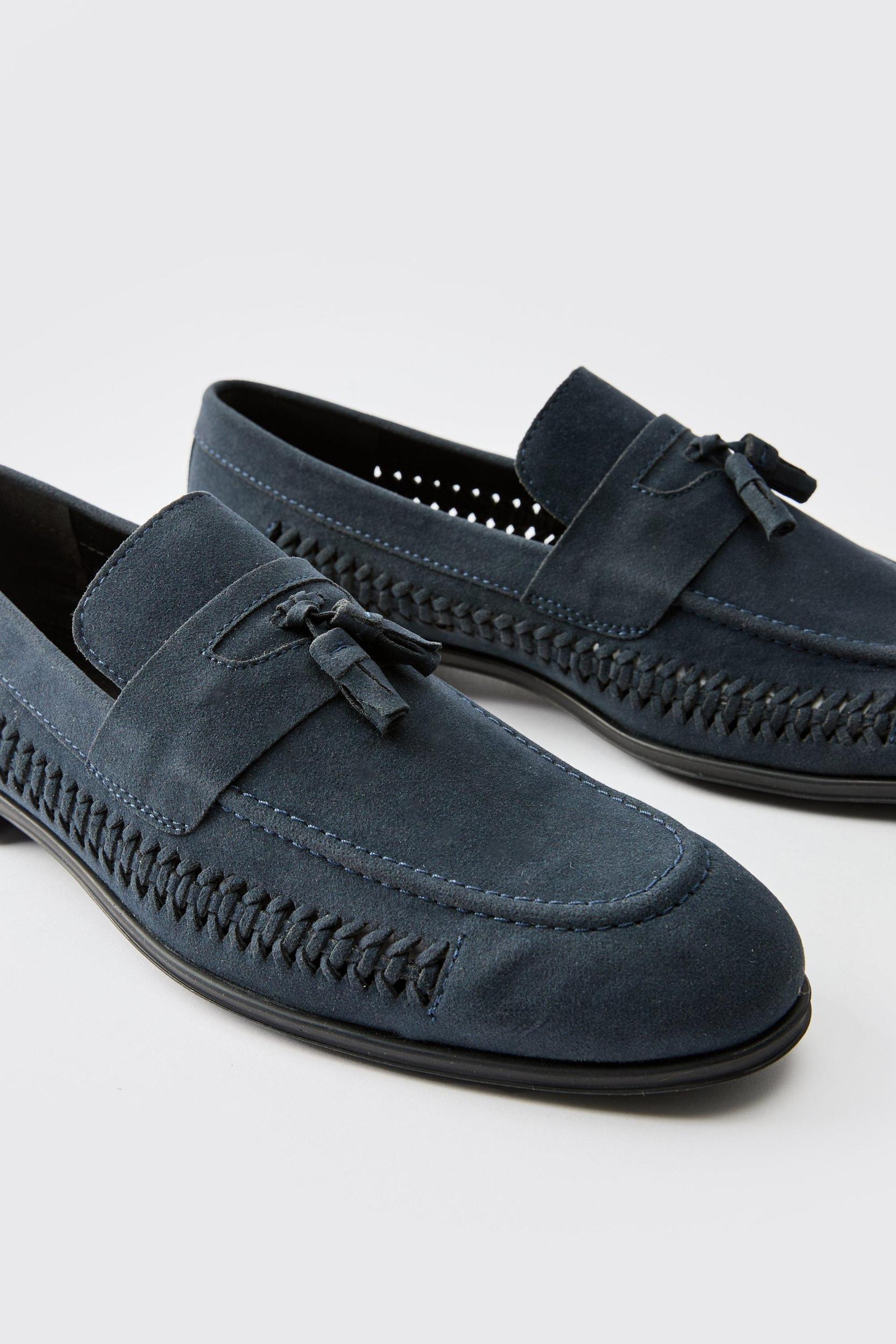 Tassel Weave Loafer | boohooMAN USA Product Image