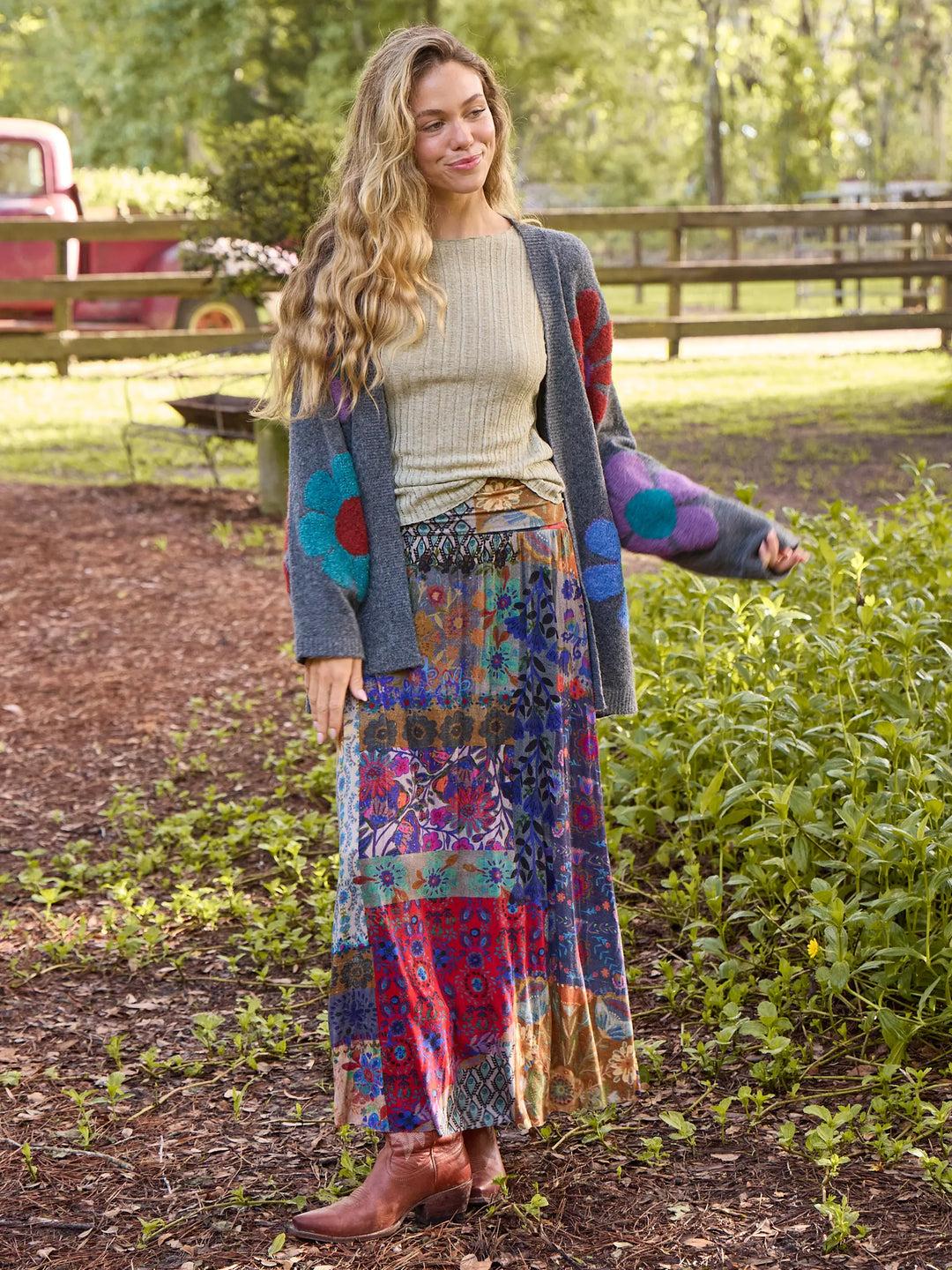 Live-In-It Knit "ButterSoft" Maxi Skirt Product Image