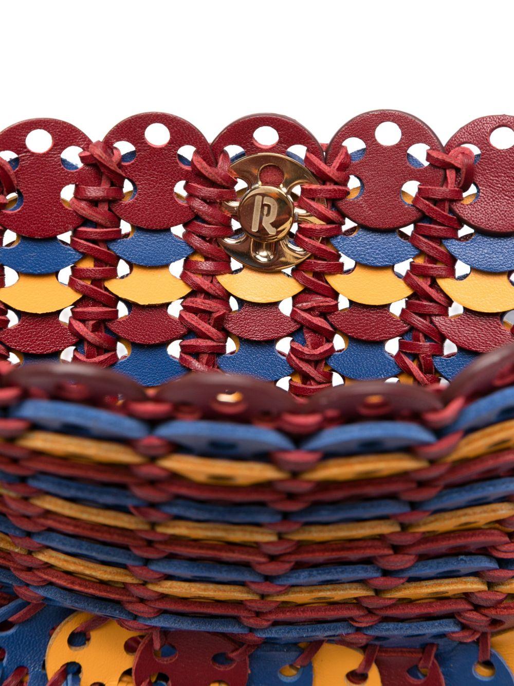 fringed leather shoulder bag  Product Image