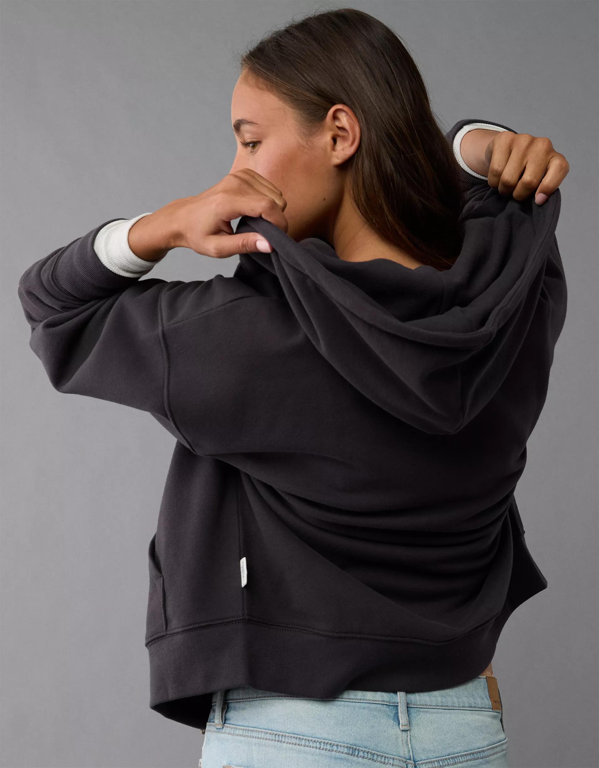 AE Fleece Zip-Up Hoodie Product Image