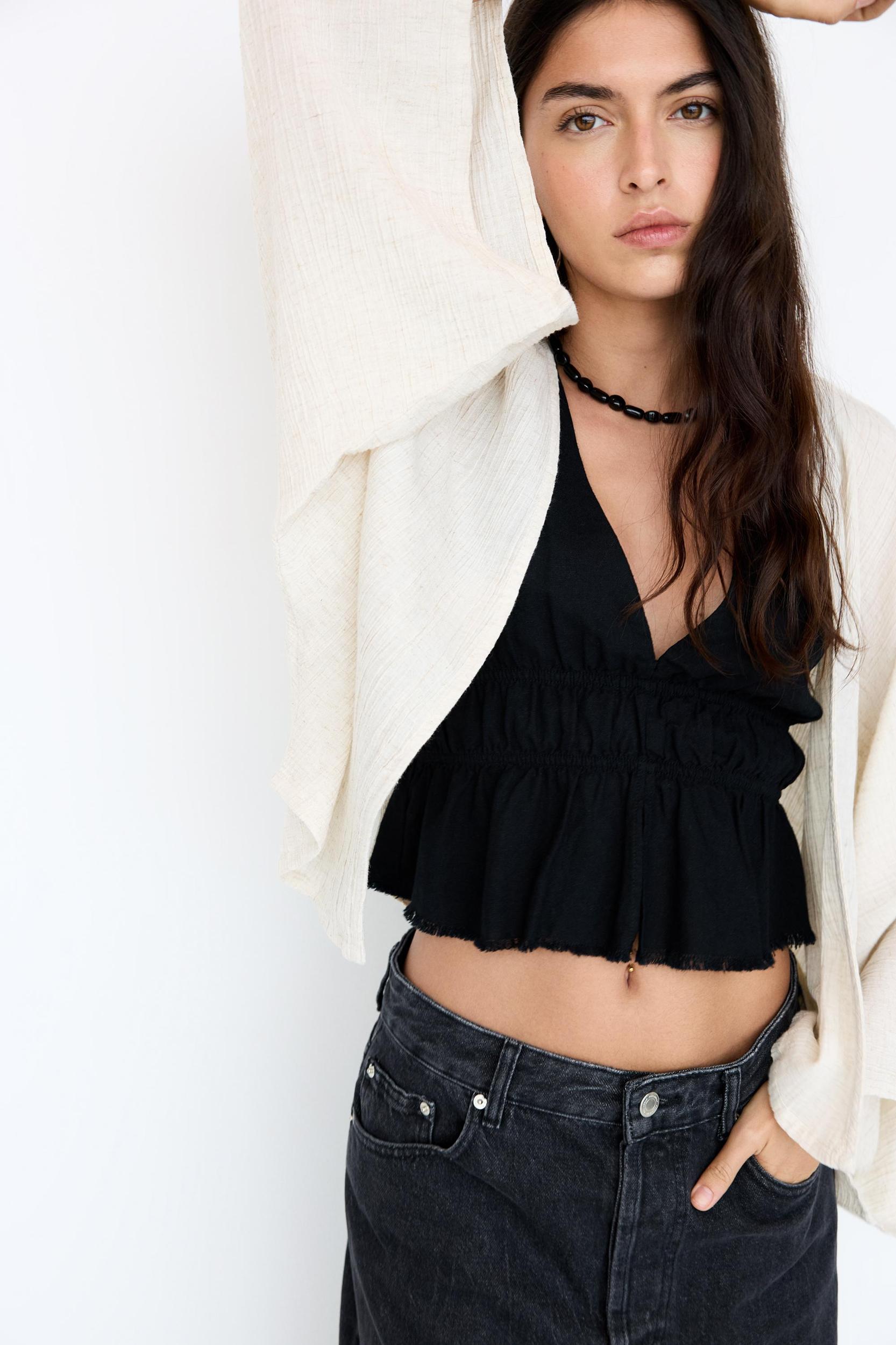 Short rustic kimono Product Image