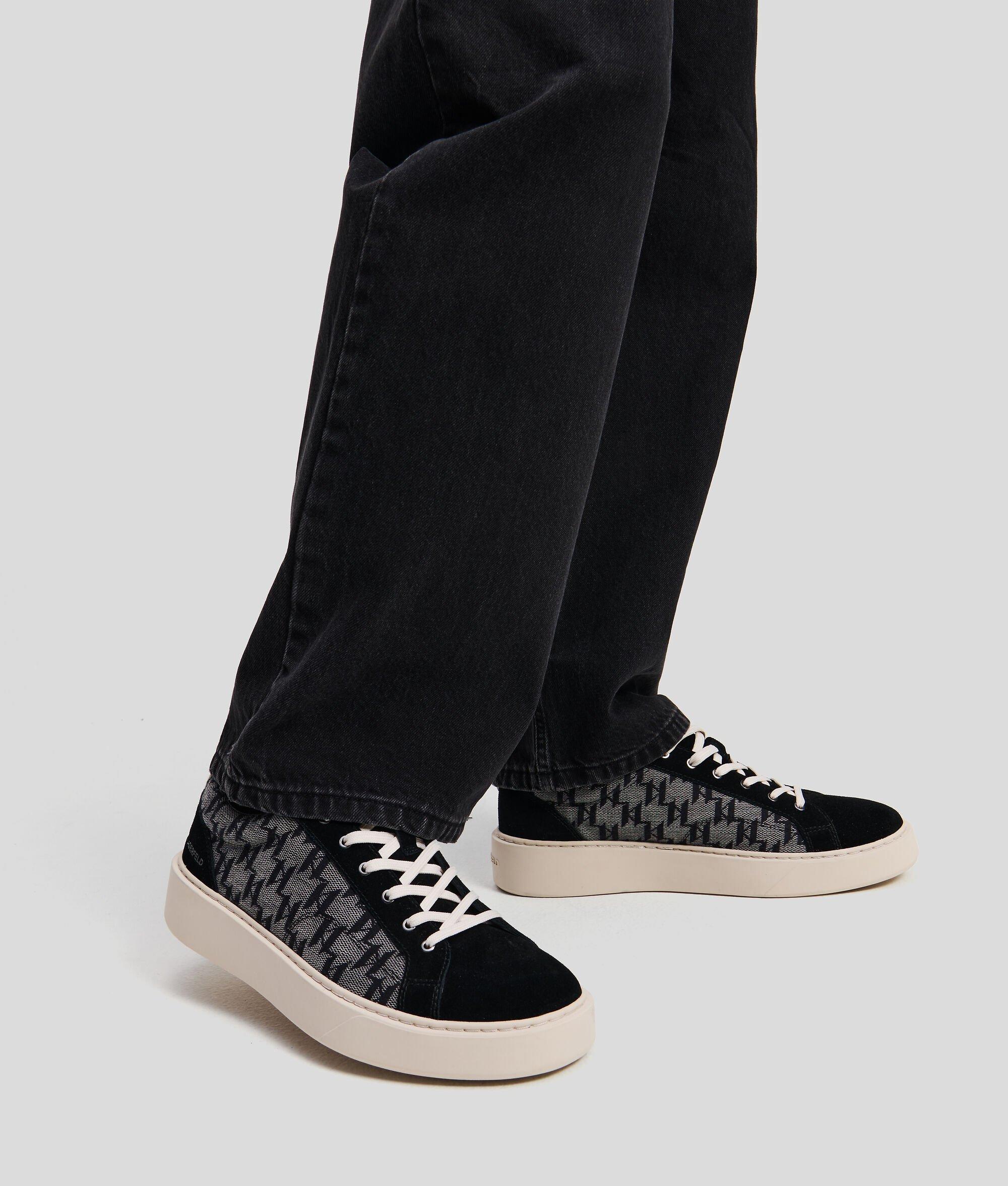 KL MONOGRAM FLINT JACQUARD SNEAKERS Product Image
