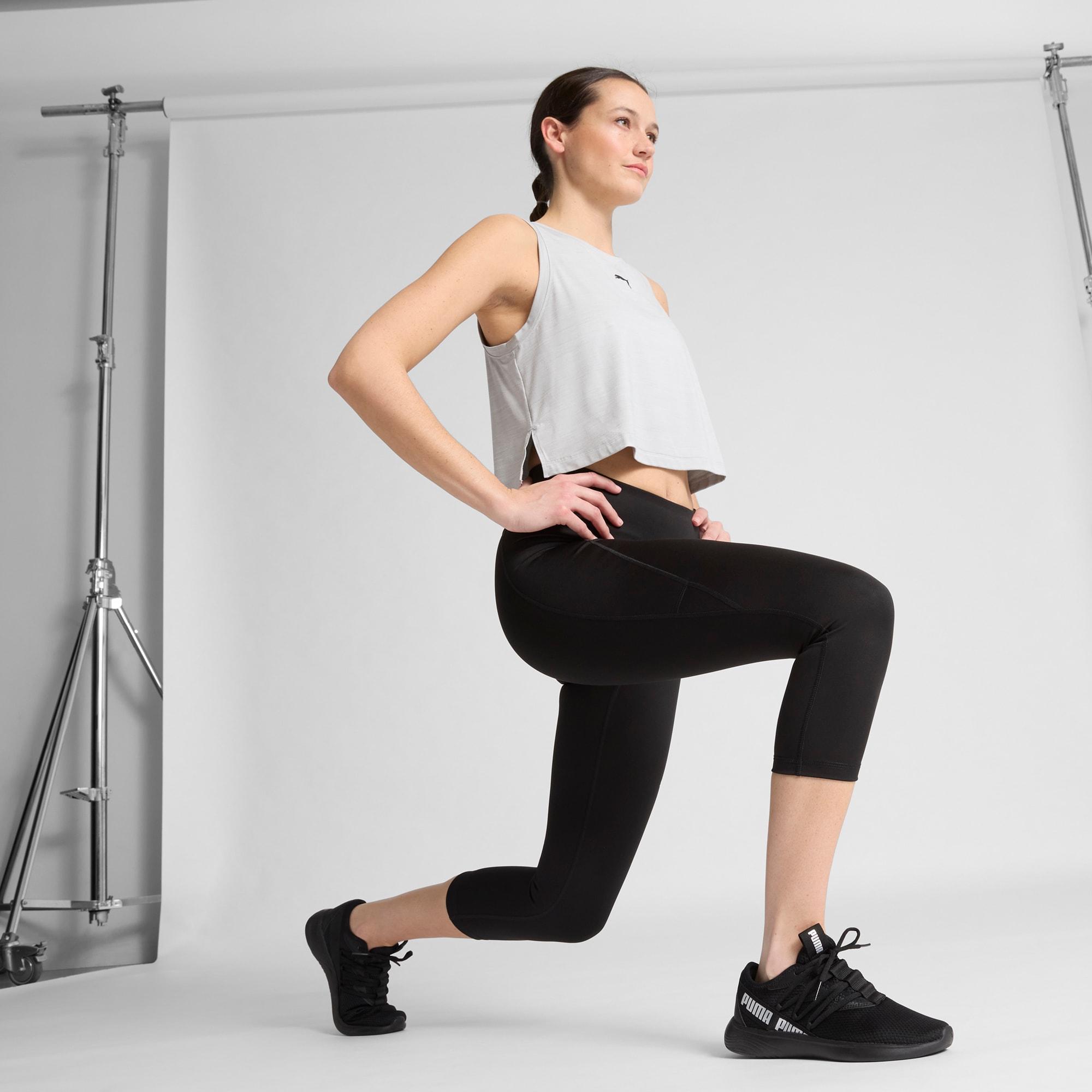 Train All Day ESSENTIALS Women's High-Waisted Capri Training Tights Product Image