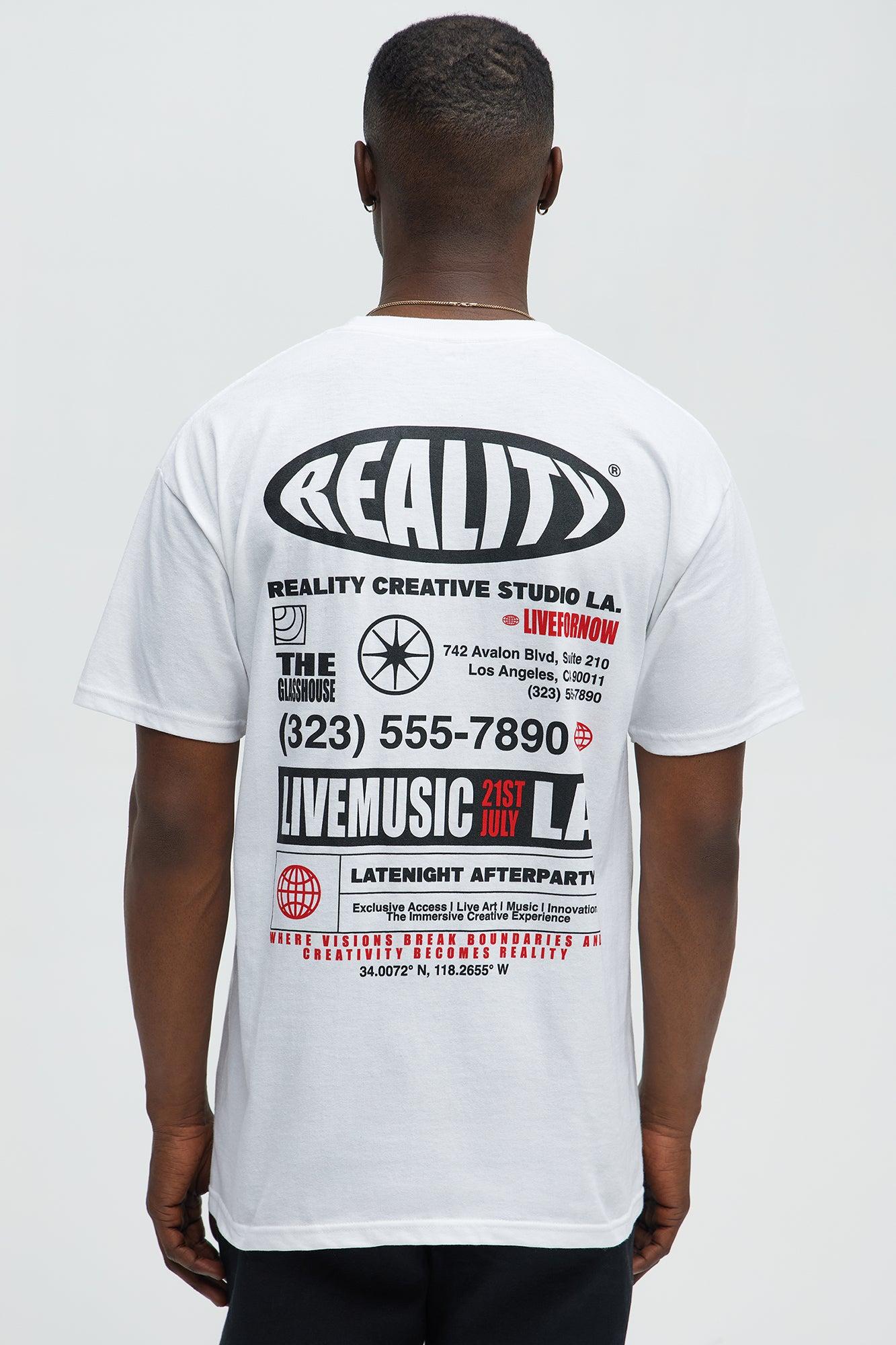 Present Golden Hour Short Sleeve Tee - White Product Image