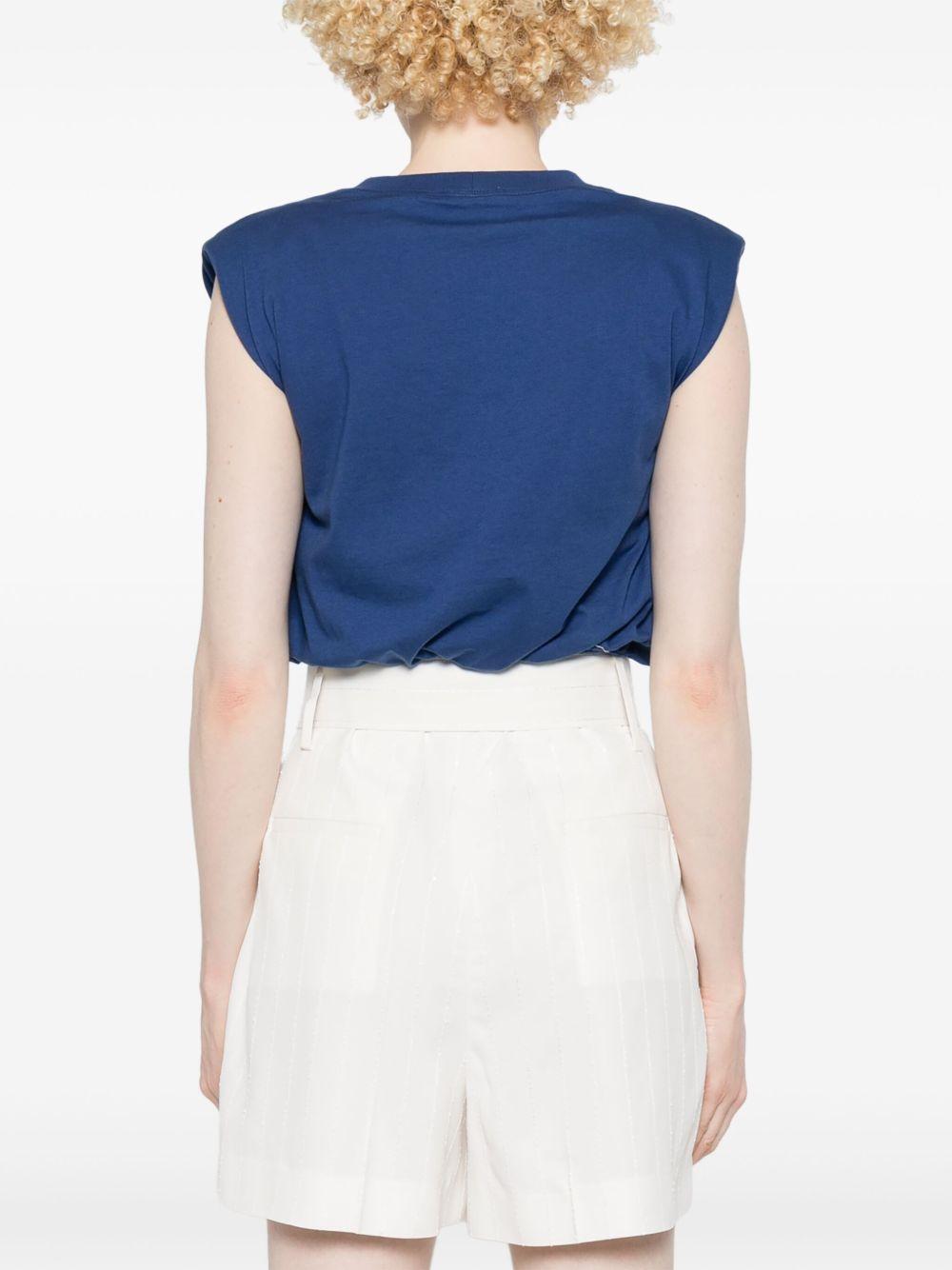 draped T-shirt Product Image