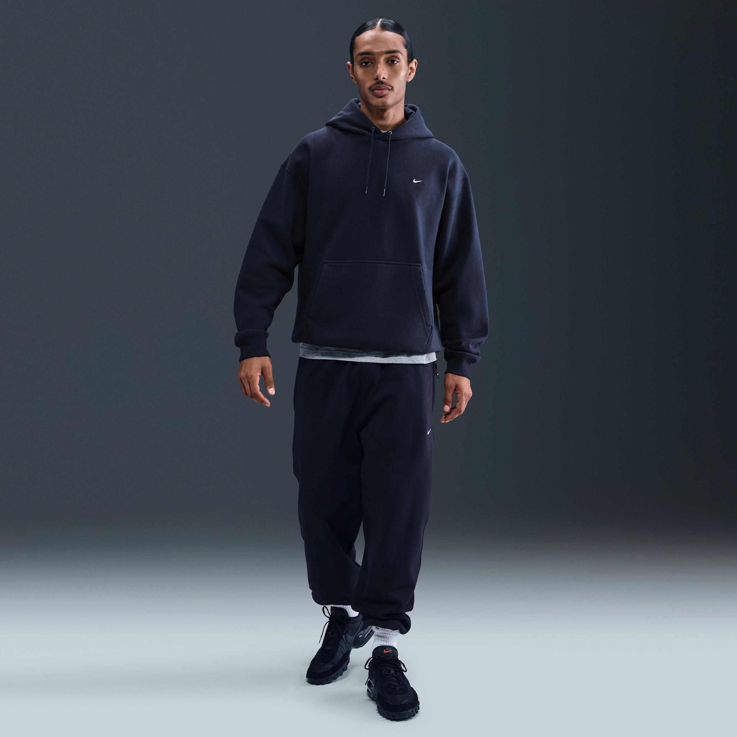 Nike Mens Solo Swoosh Pullover Hoodie | HV0891-133 Product Image