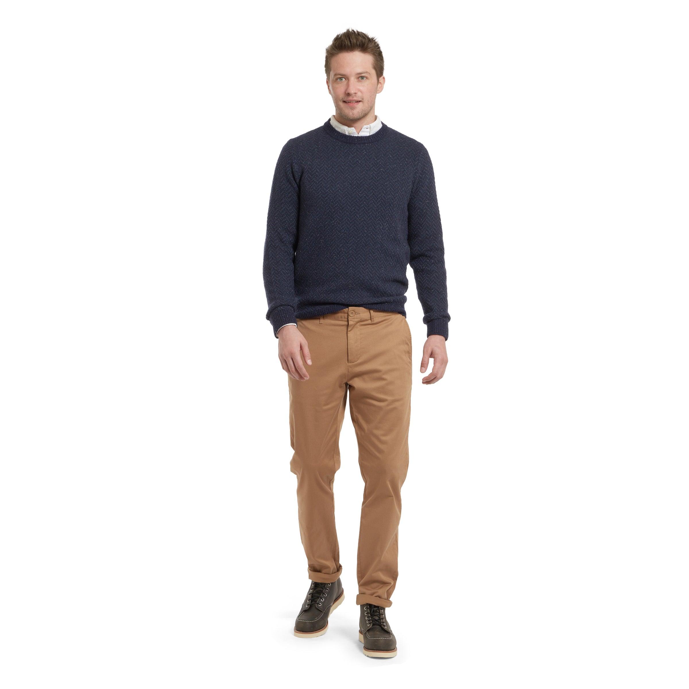 Jesse Stretch Chino Pants (Slim Fit) - British Tan Product Image