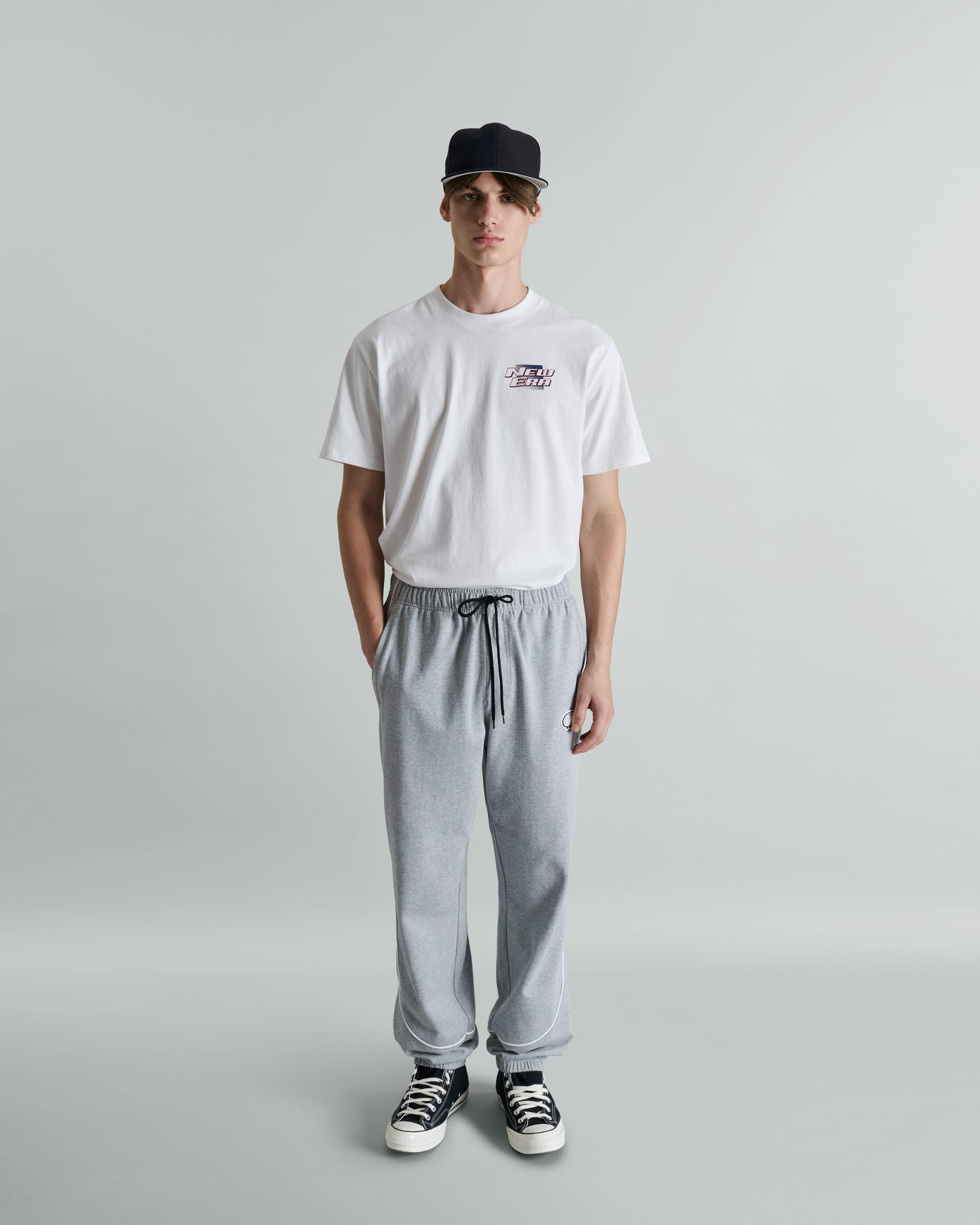 Shoreline Heather Gray Track Joggers Male Product Image