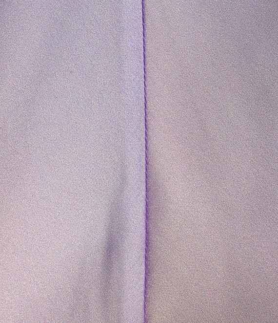 Antonio Melani Fallon Printed Satin Ombre Boat Neck Short Sleeve Long Slip Dress Product Image