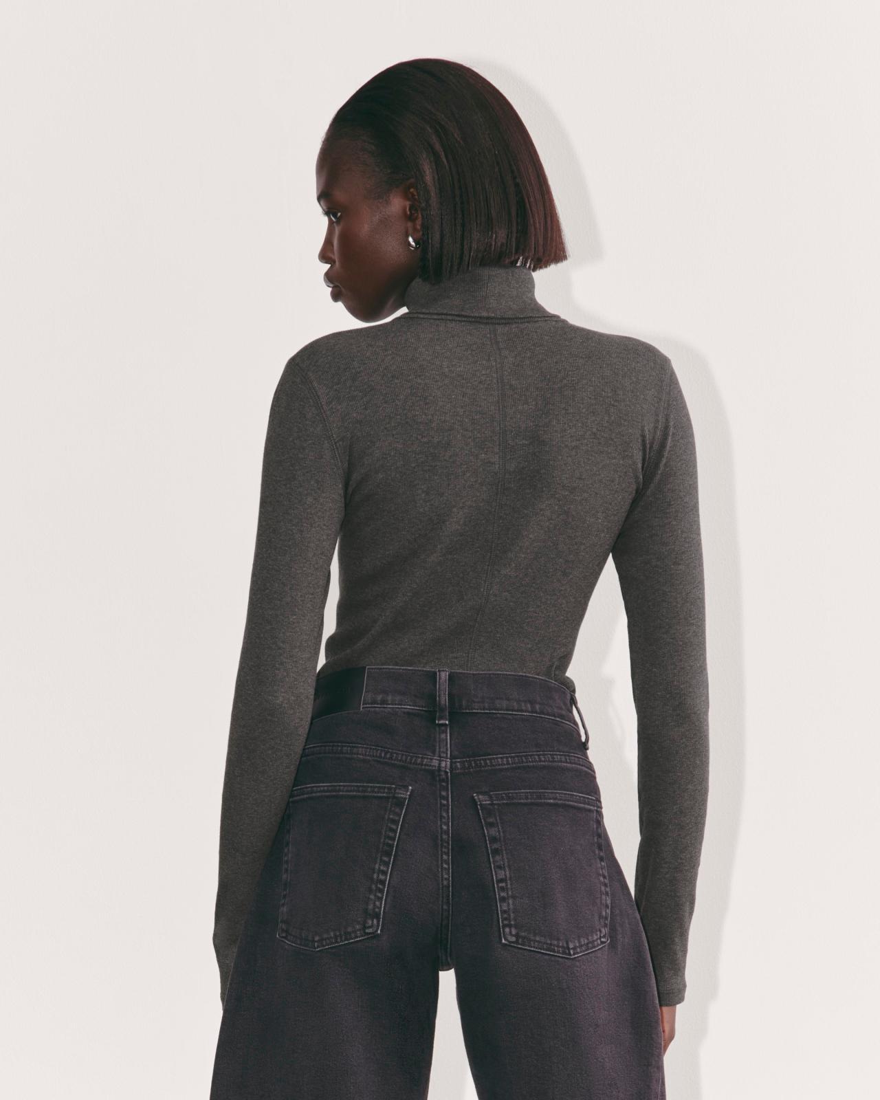 Womens Luxe Rib Turtleneck Sweater by Everlane Product Image
