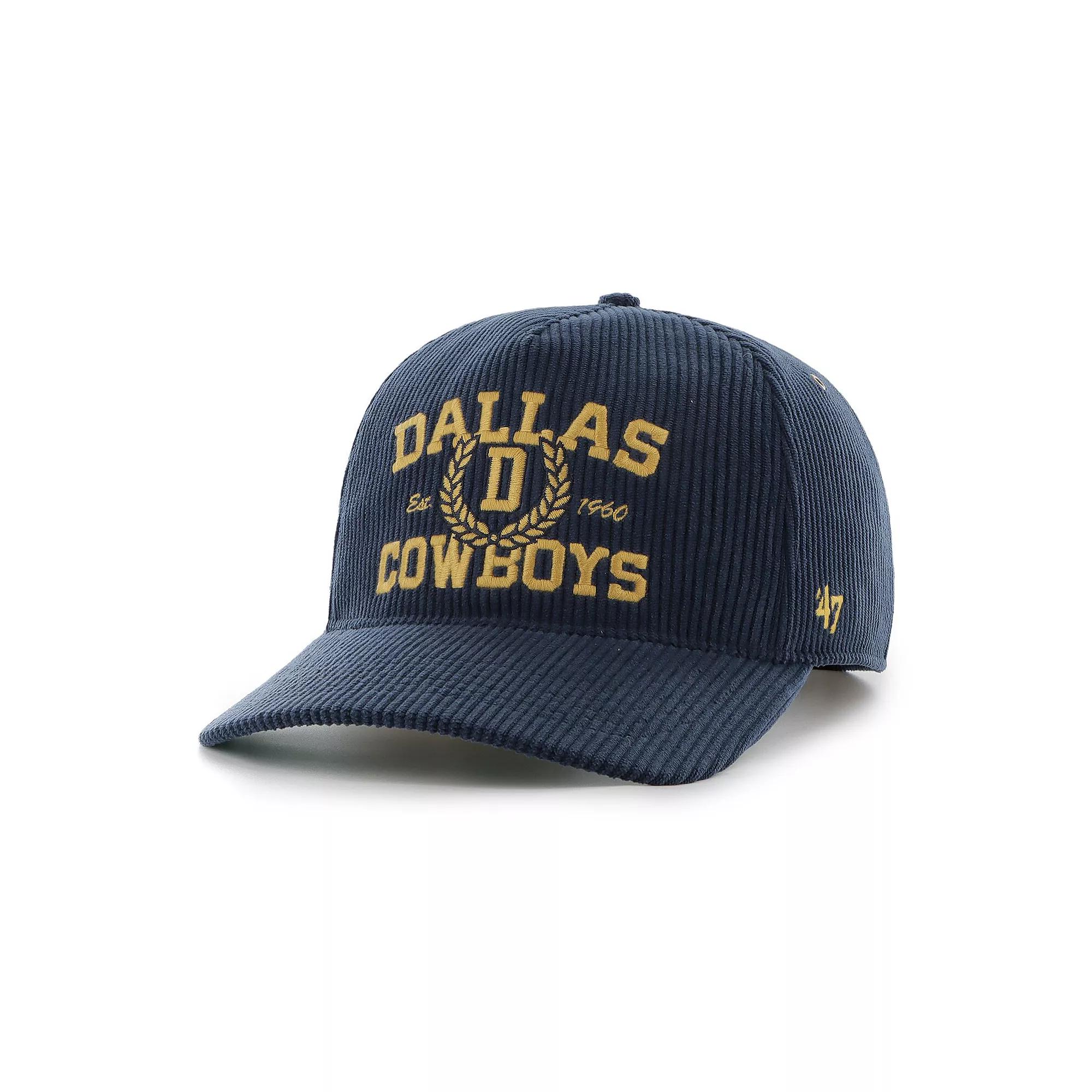 Men's '47 Navy Dallas Cowboys Letterman Hitch Adjustable Hat, Blue Product Image