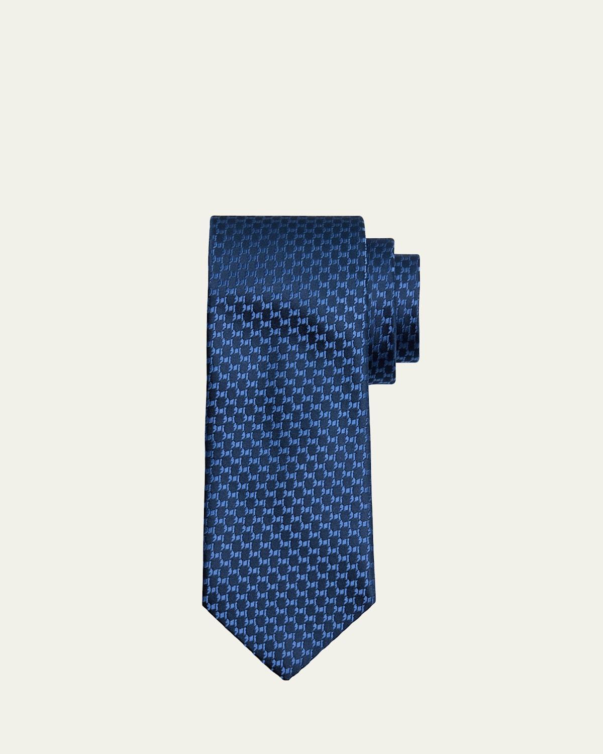 Mens Jacquard Silk Tie Product Image