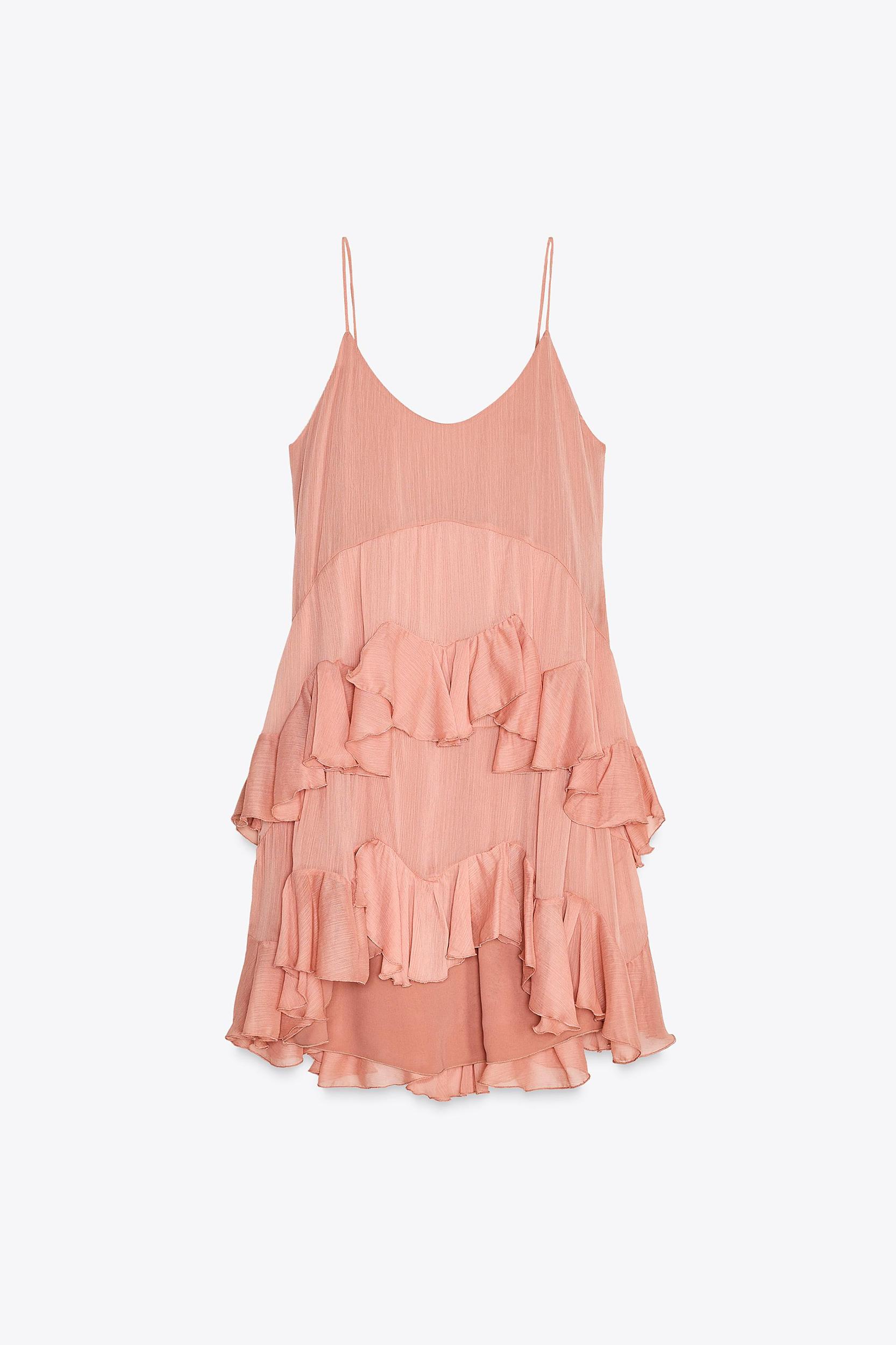 ZW COLLECTION SHORT RUFFLED DRESS Product Image
