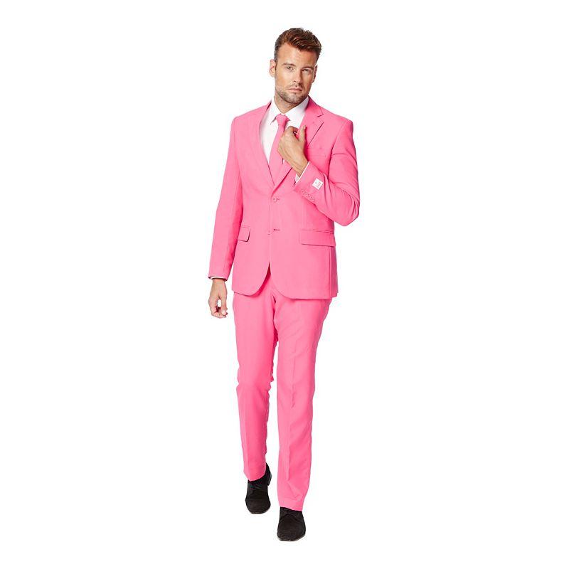 Men's OppoSuits Slim-Fit Solid Suit & Tie Set,  Product Image