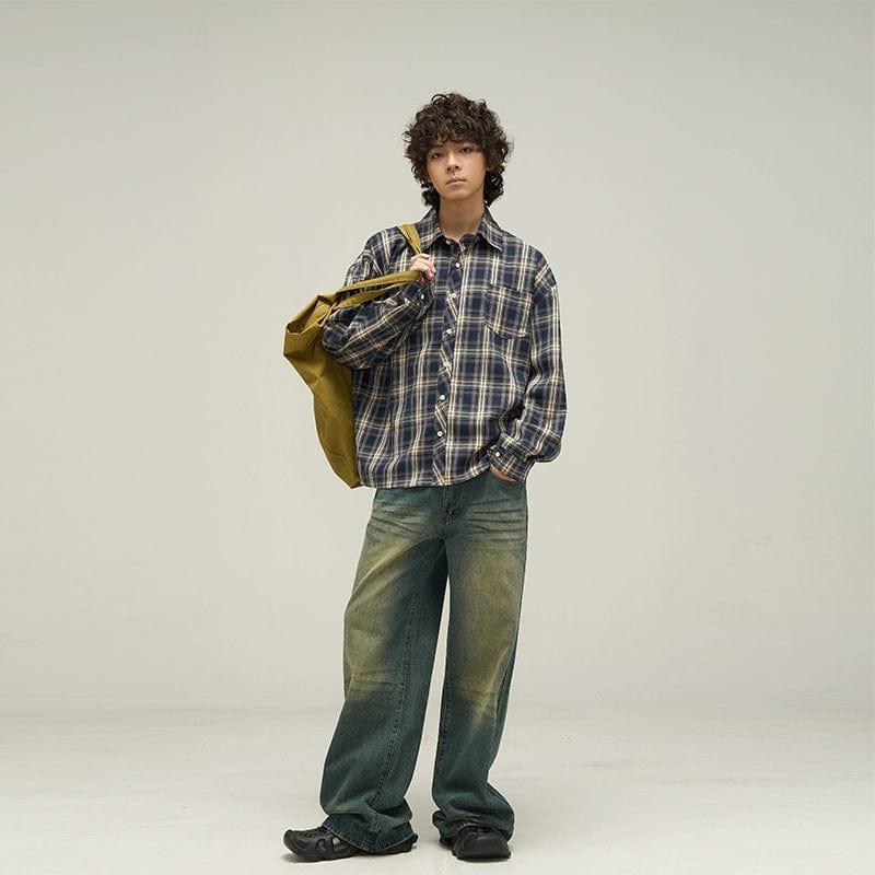 RT No. 10048 PLAID SHIRT Product Image