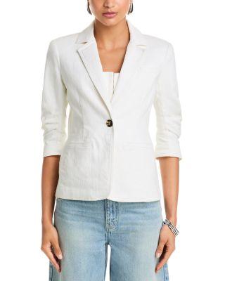 Khloe Denim Blazer Product Image