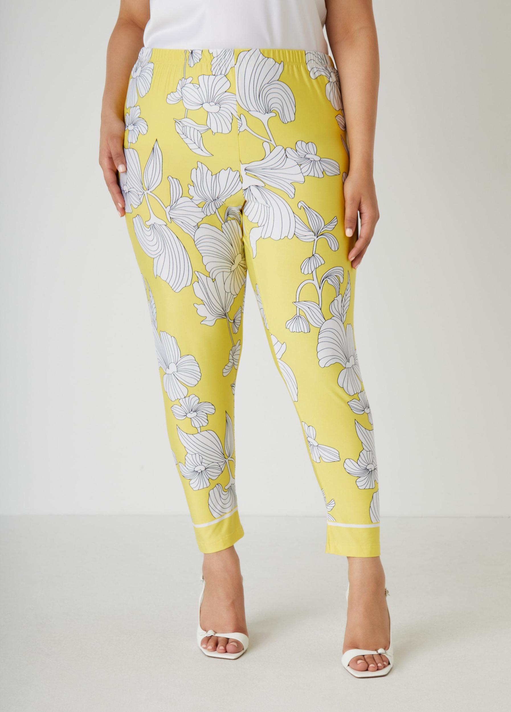 Floral Print High Rise Leggings Product Image