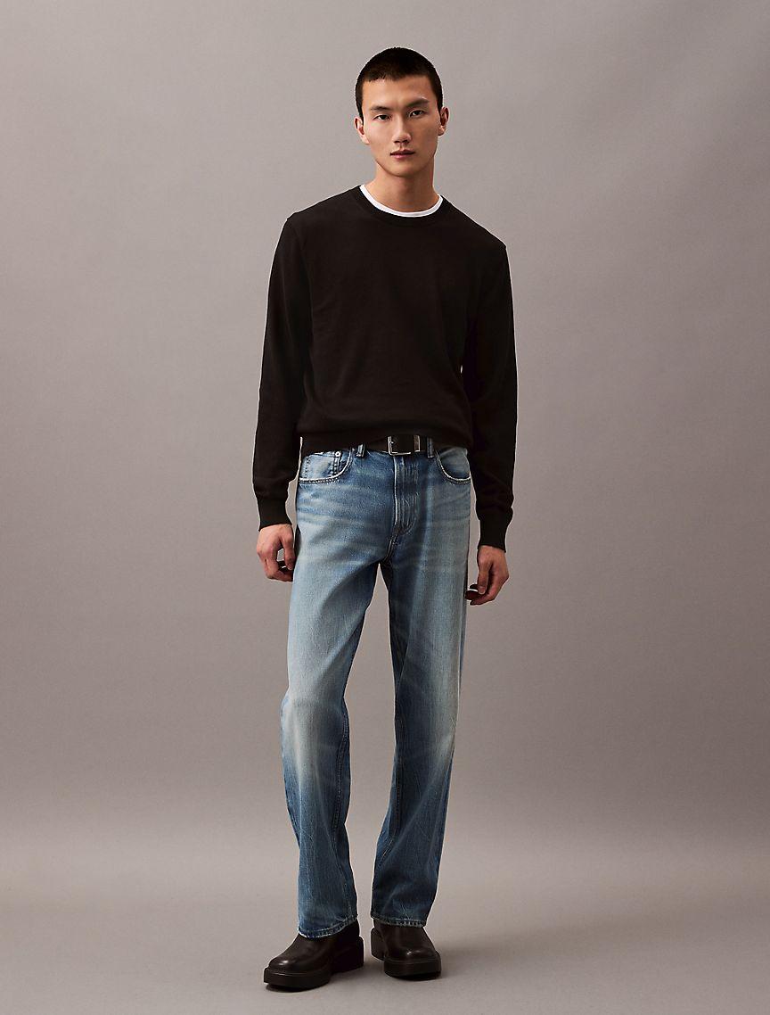 Smooth Cotton Sweater Product Image