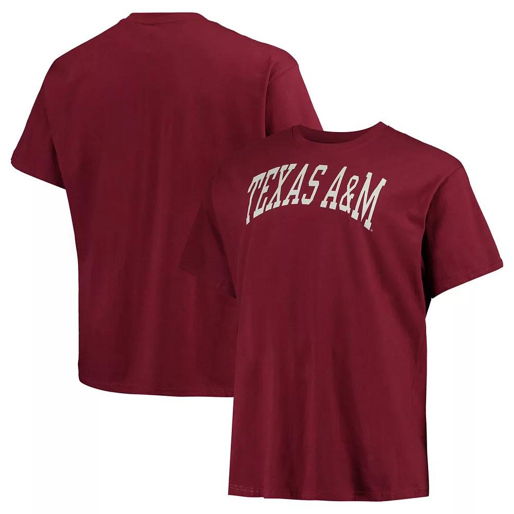 Men's Champion Maroon Texas A&M Aggies Big & Tall Arch Team Logo T-Shirt, Size: XLT, Red Product Image