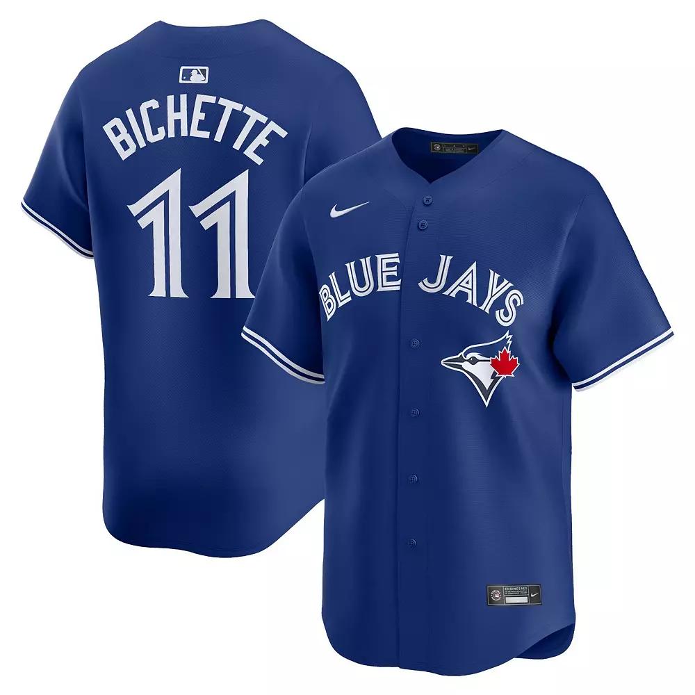 Men's Nike Bo Bichette Royal Toronto Blue Jays Alternate Limited Player Jersey,  Product Image