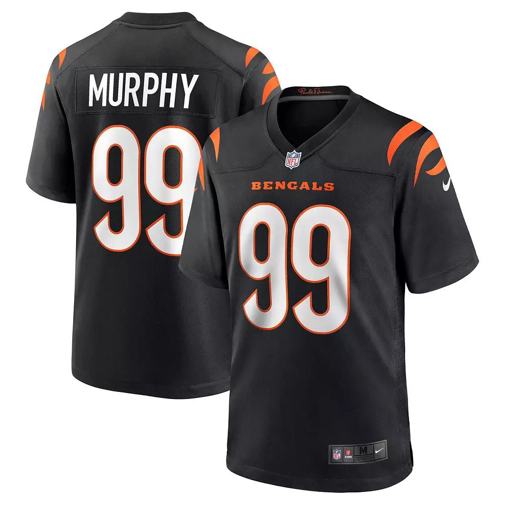 Men's Nike Myles Murphy Black Cincinnati Bengals 2023 NFL Draft First Round Pick Game Jersey,  Product Image