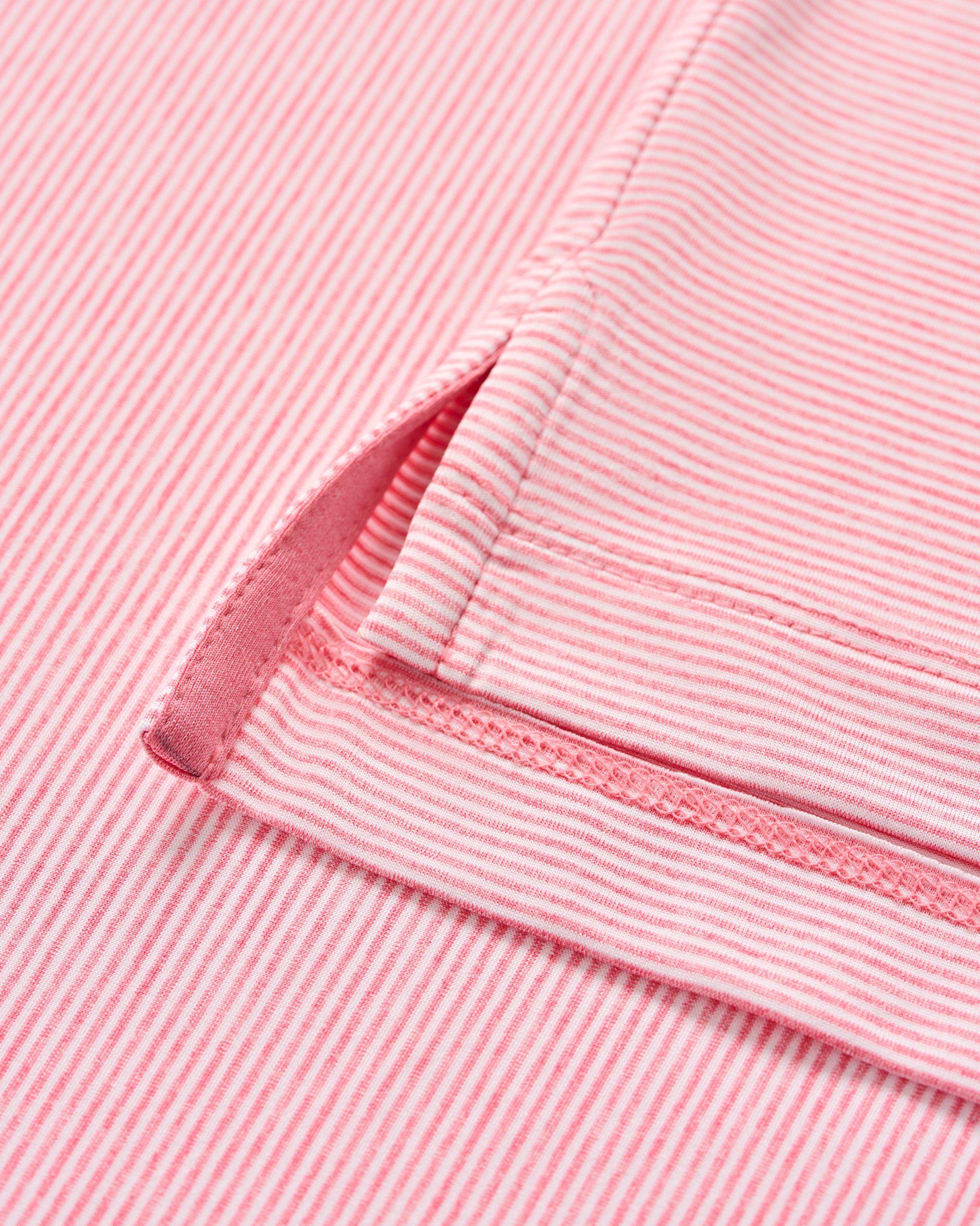 PerryGolf Performance Jersey Polo - Lyndonn Stripe Product Image