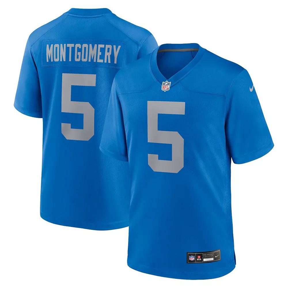 David Montgomery Detroit Lions Nike Mens NFL Game Football Jersey | 67NM0B9L9JF-DE6 Product Image