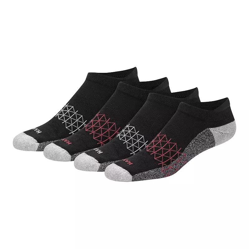 Men's Hanes® 3+1 Bonus Pack Ultimate Absolute Comfort No Show Socks with Heel Shield,  Product Image