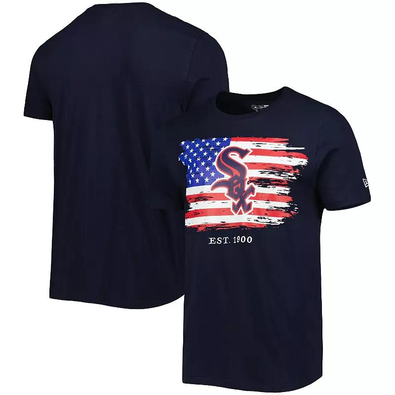 Mens New Era Chicago White Sox 4th of July Jersey T-Shirt Blue Product Image