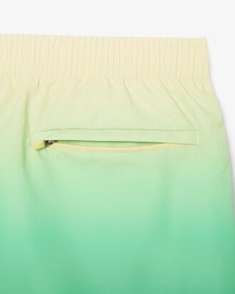 Short Ombré Print Swim Trunks Product Image