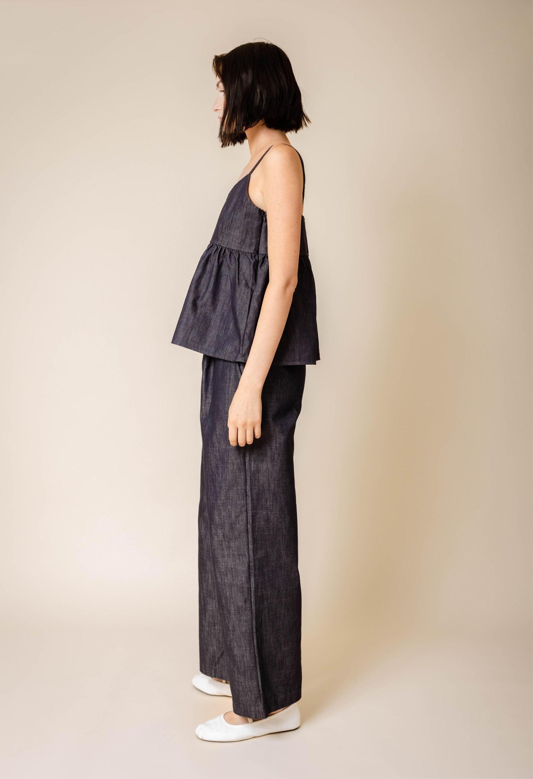 Dallas Denim Top Product Image