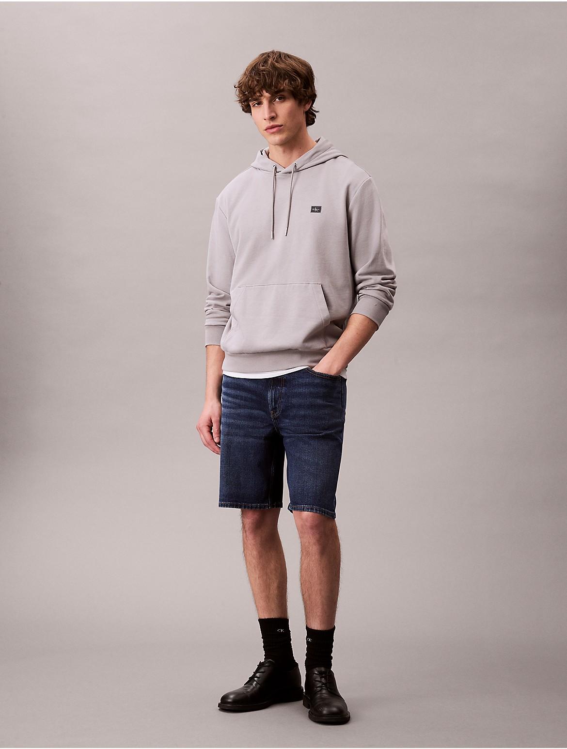 Calvin Klein Mens Standard Denim COOLMAX Shorts - Blue Product Image