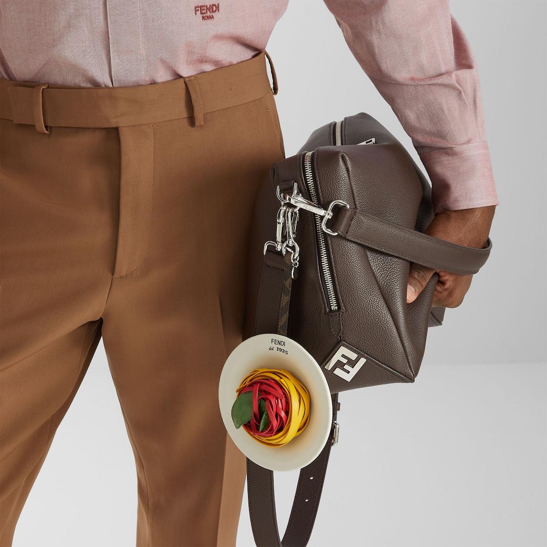 Spaghetti Charm Multicolor leather charm Product Image