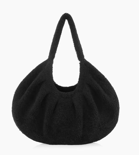 SHEARLING LAMB SHOULDER BAG Product Image