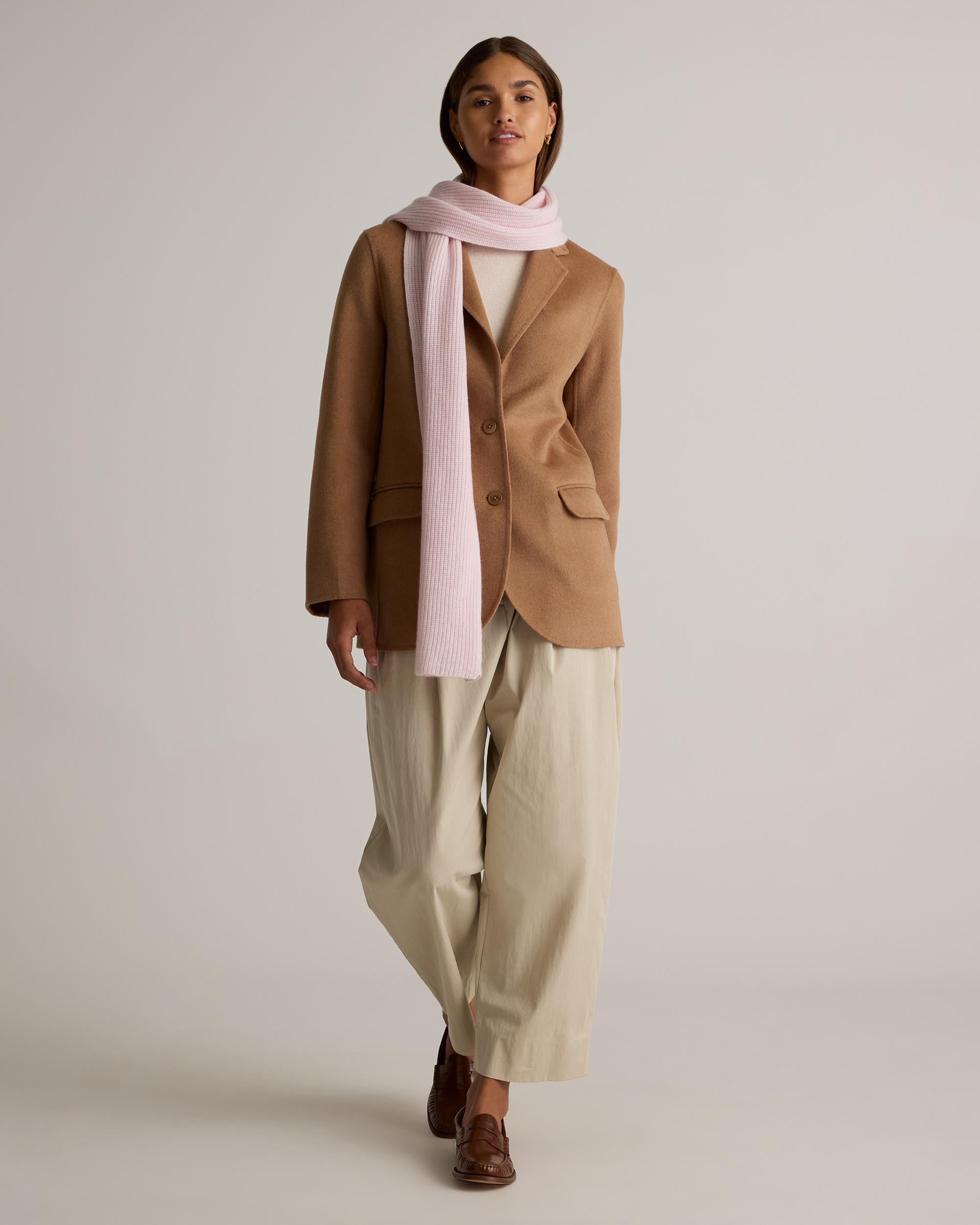 Quince | Women's Double-Faced Merino Wool Soft Blazer Size XS, Wool/Nylon Product Image