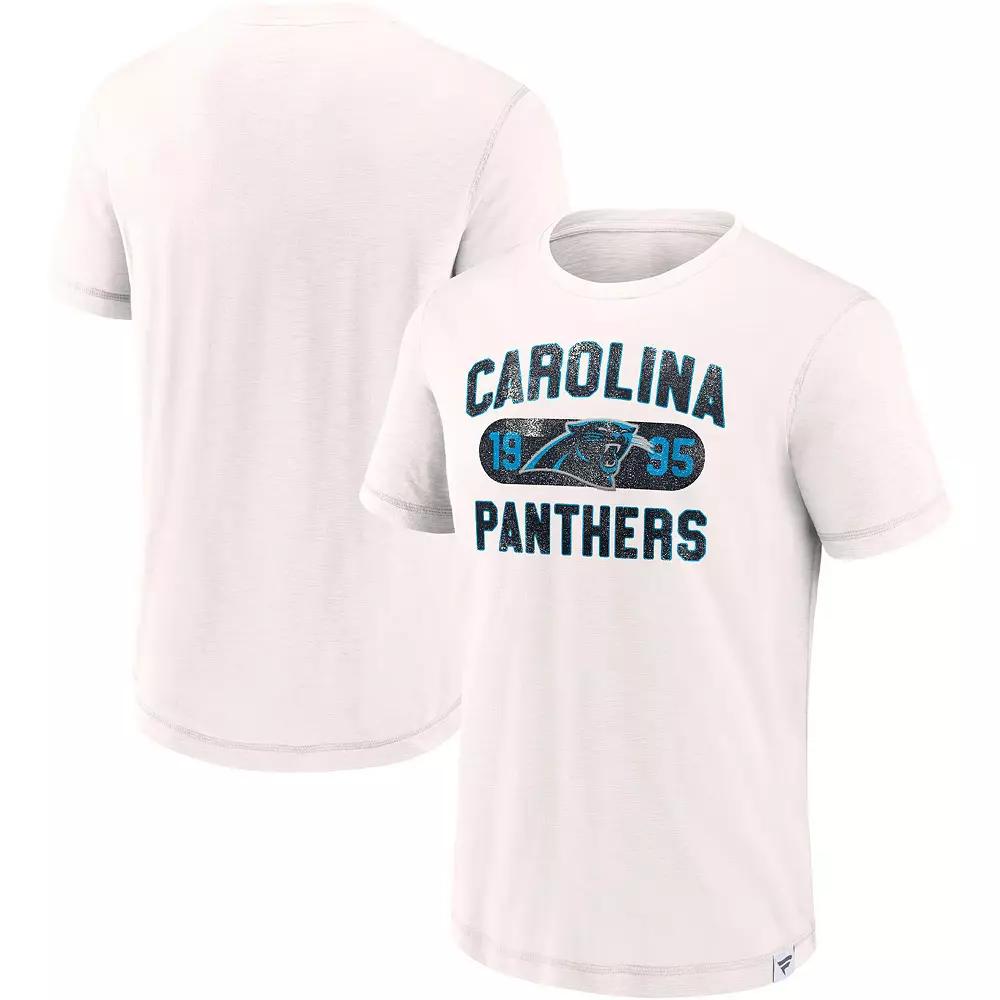 Men's Fanatics Branded White Carolina Panthers Act Fast T-Shirt, Size: 3XL Product Image