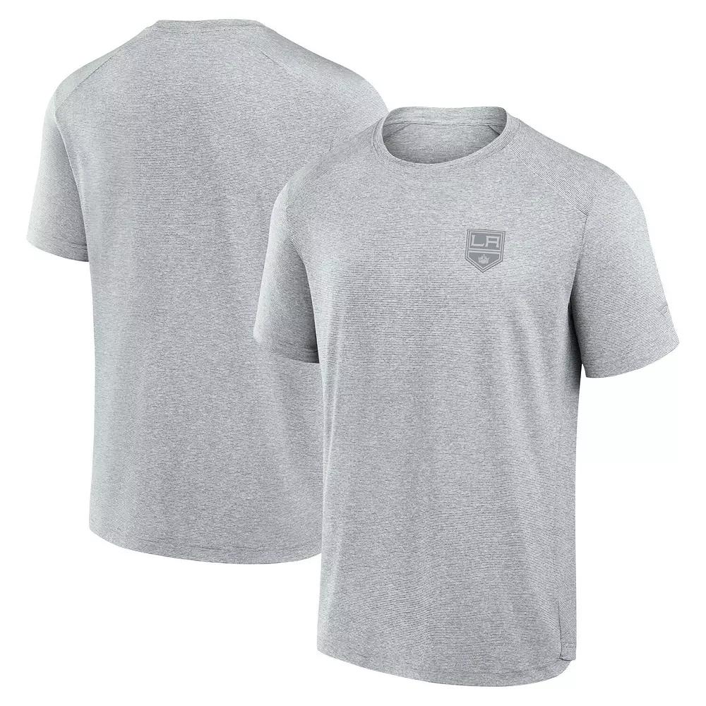 Men's Fanatics Signature Gray Los Angeles Kings Front Office Tech T-Shirt,  Product Image