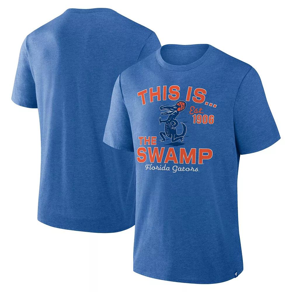 Men's Fanatics Royal Florida Gators Dynamic Showdown Tri-Blend T-Shirt, Size: Large, Blue Product Image