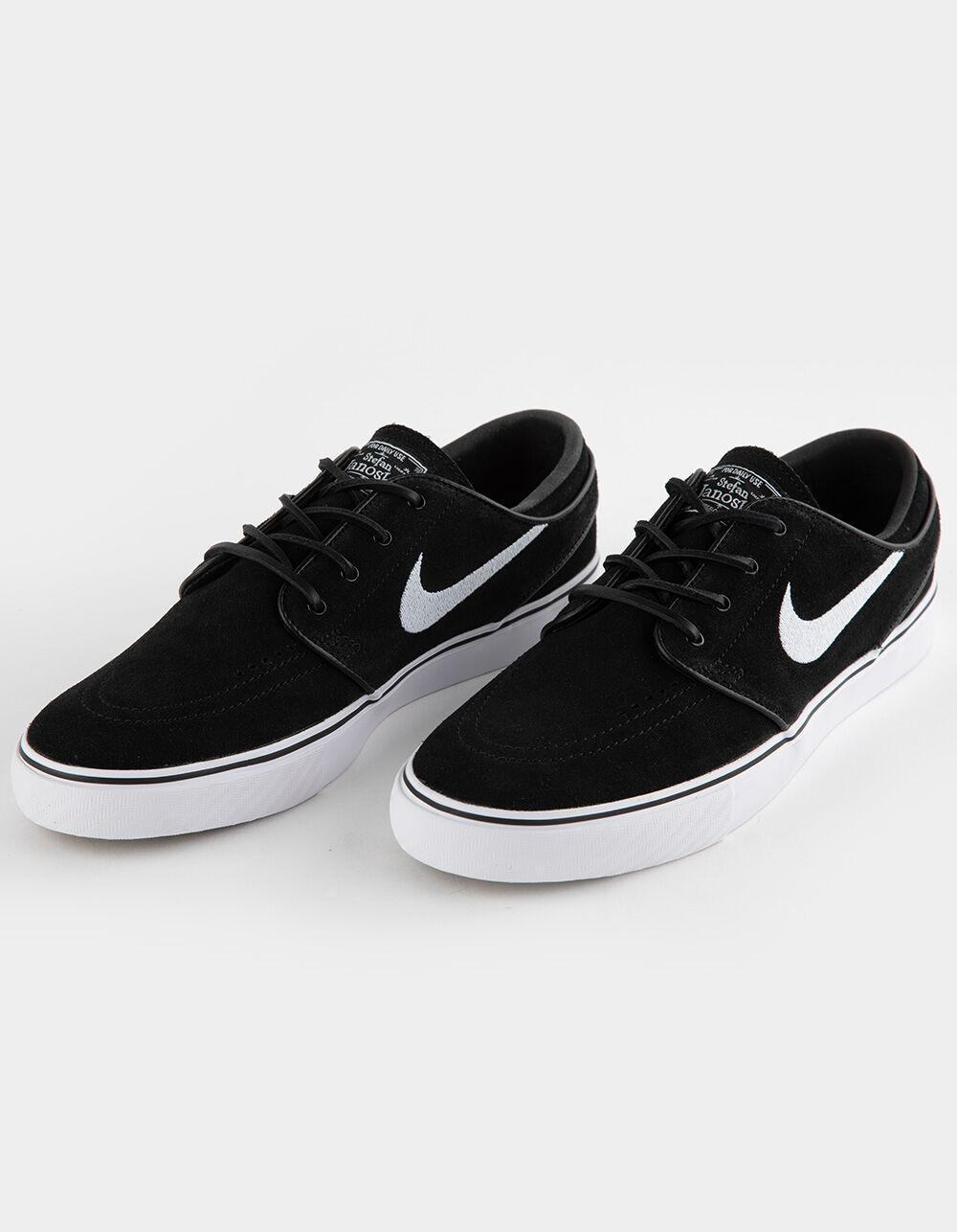 NIKE SB Zoom Janoski OG+ Skate Shoes - BLACK/WHITE Product Image