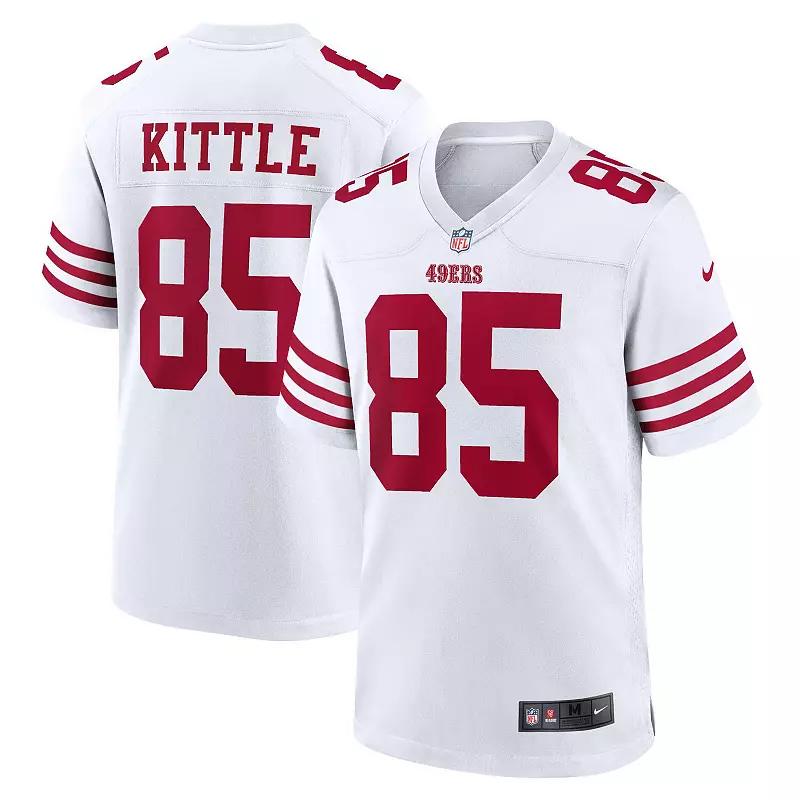 Men's Nike George Kittle White San Francisco 49ers Player Game Jersey, Size: XL Product Image