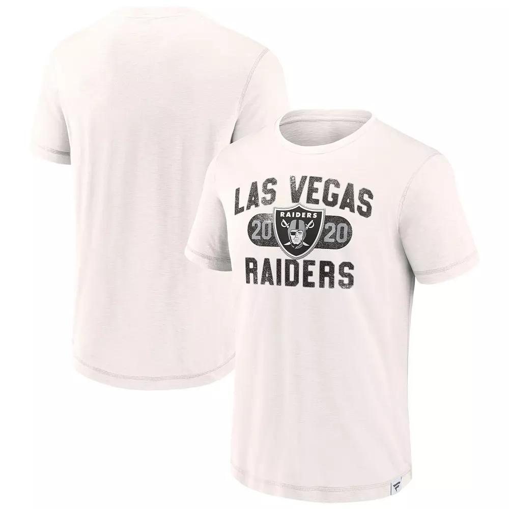 Men's Fanatics White Las Vegas Raiders Act Fast T-Shirt,  Product Image