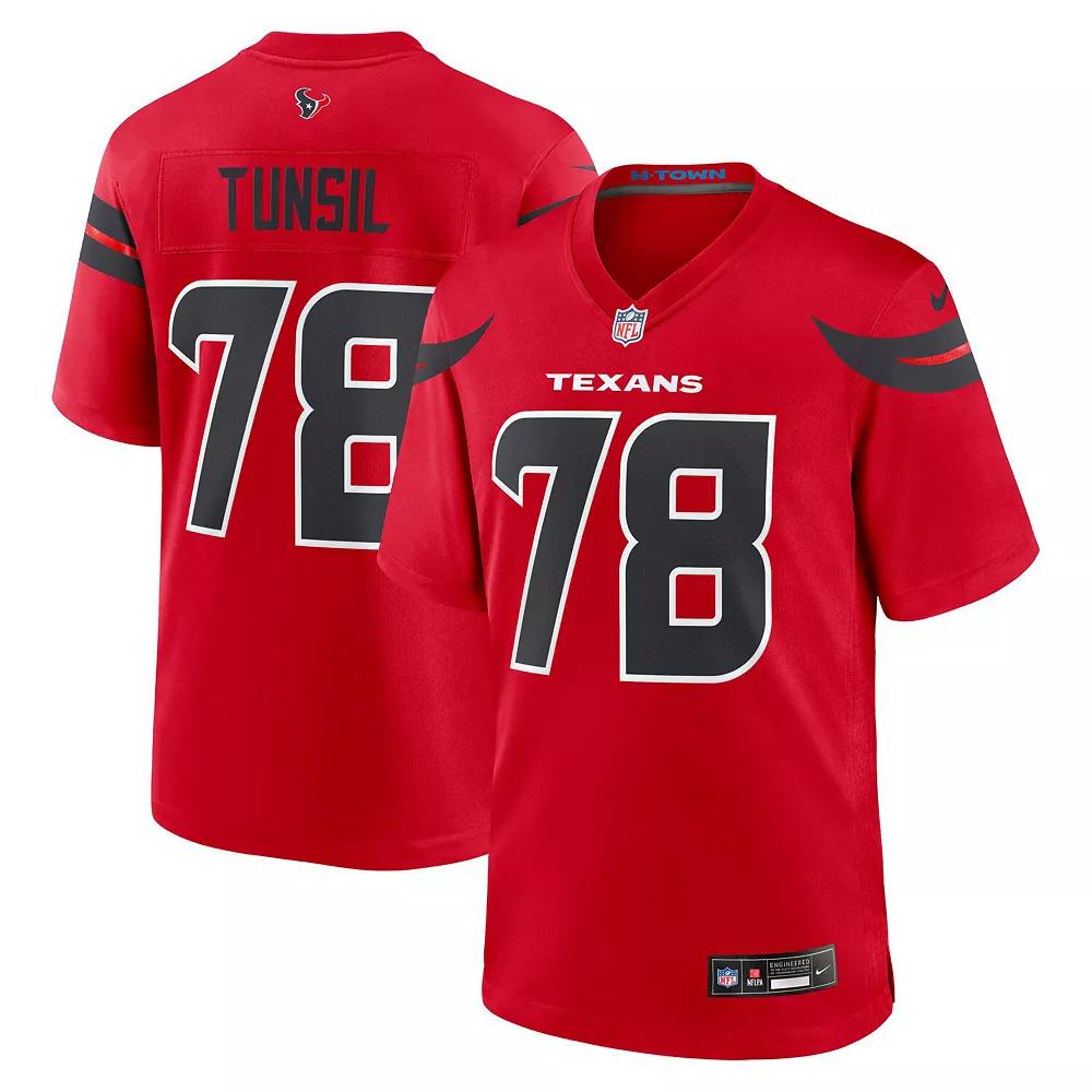 Men's Nike Laremy Tunsil  Red Houston Texans Alternate Game Jersey, Size: Small Product Image