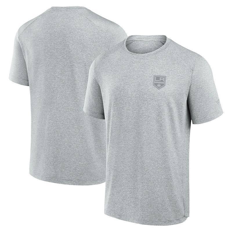 Men's Fanatics Signature Gray Los Angeles Kings Front Office Tech T-Shirt,  Product Image