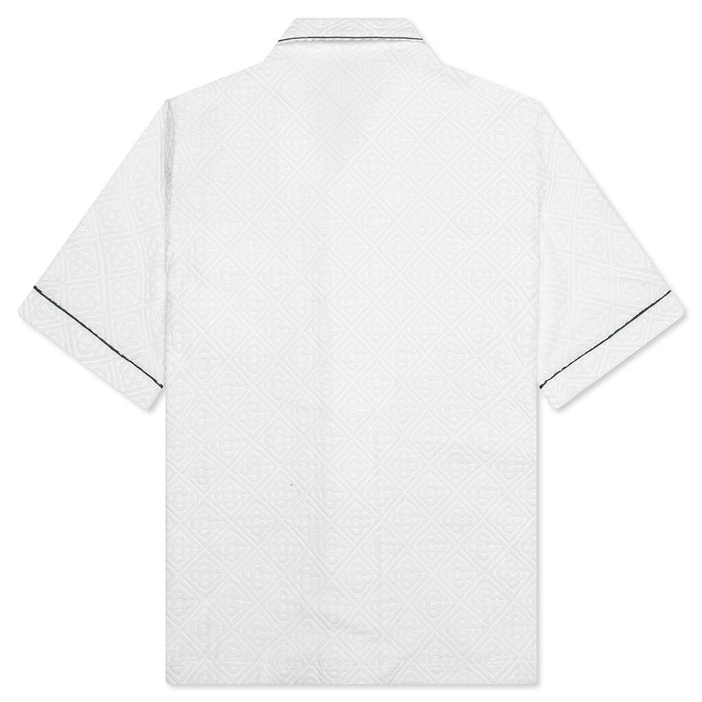 Open Collar Shirt - Off White Male Product Image