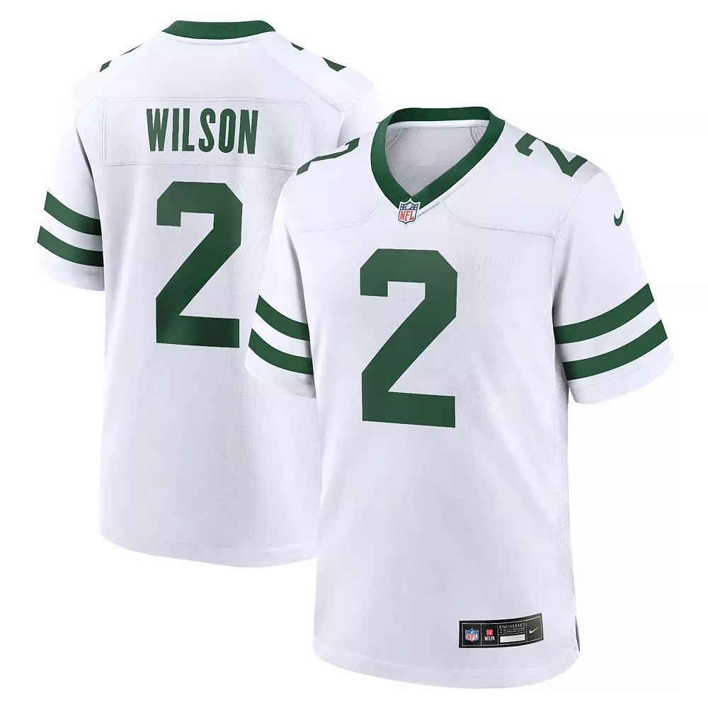 Men's Nike Zach Wilson White New York Jets Alternate Game Jersey, Size: XL Product Image