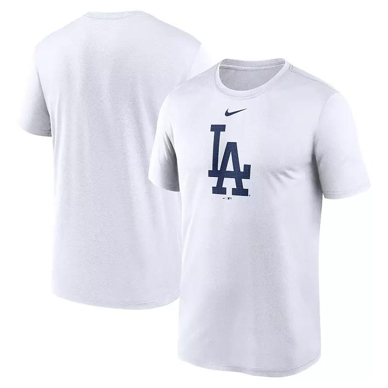 Men's Nike White Los Angeles Dodgers Legend Fuse Large Logo Performance T-Shirt,  Product Image