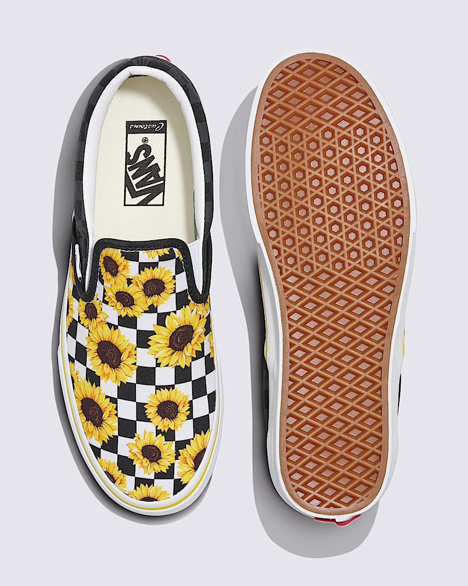Customs Classic Slip-On Checkerboard Shoe in Customs| Vans US Product Image
