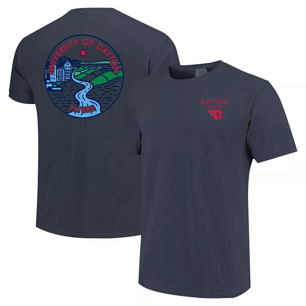 Unisex Navy Dayton Flyers Scenic Comfort Colors T-Shirt, Adult Unisex,  Product Image