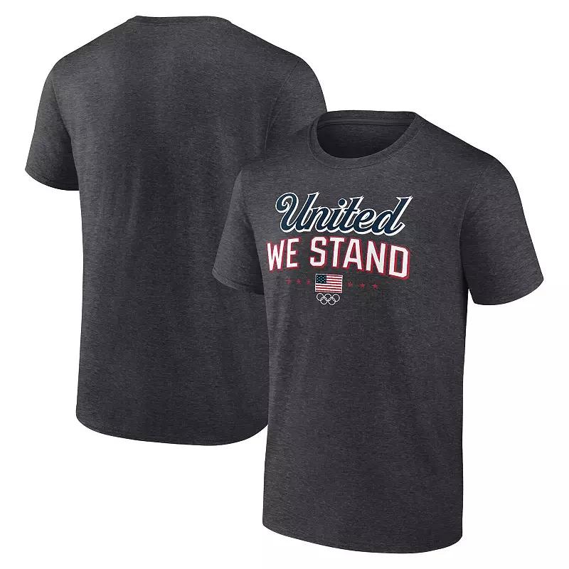 Men's Fanatics Branded Charcoal Houston Texans Big & Tall We Are Texans Statement T-Shirt,  Product Image