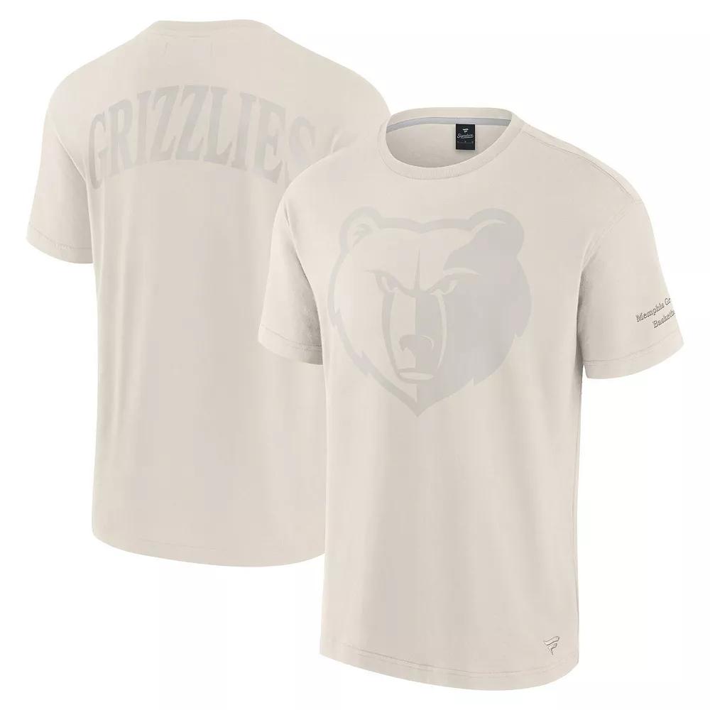 Men's Fanatics Cream Memphis Grizzlies Elements Iconic T-Shirt, Size: Large, Grz Beige Product Image